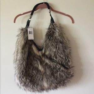 Fur purse